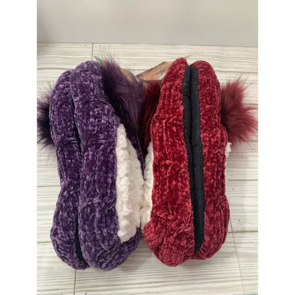 Muk Luks Bundle 2 pair Women’s Ballerina Slipper - Picture 8 of 8